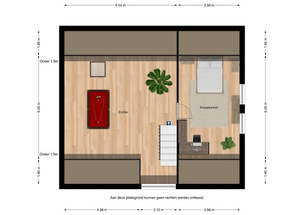 Floorplan - Oude Kerkstraat 6, 4501 AD Oostburg